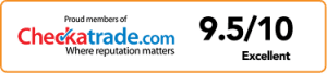 9.5/10 checkatrade reviews