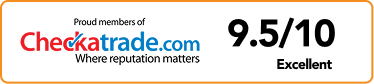 9.5/10 checkatrade reviews