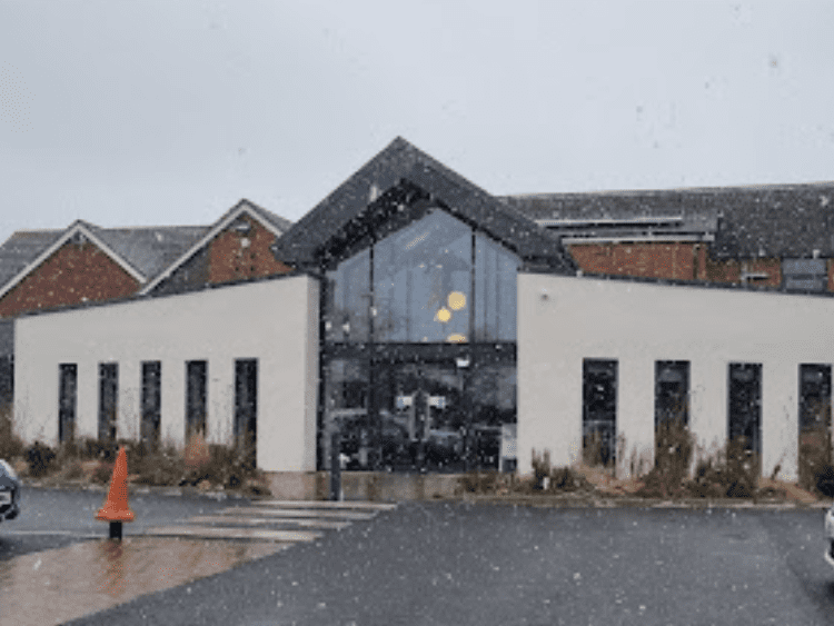 Solar panel installation at Sacred Heart Church buildings