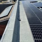 Solar panel installation at Sacred Heart Church buildings
