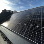 Solar panel installation at Gurdwara