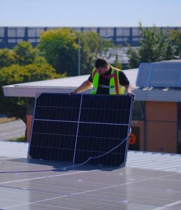 Solar panel installation by Solar 4 Good