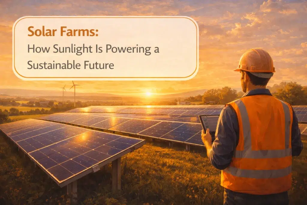 Solar Farms How Sunlight Is Powering a Sustainable Future